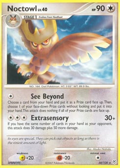 Noctowl – Rare – Diamond & Pearl