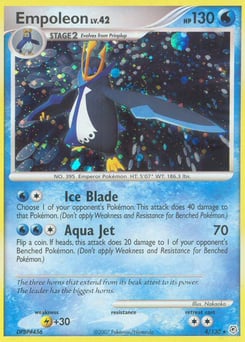 Empoleon – Rare Holo – Diamond & Pearl