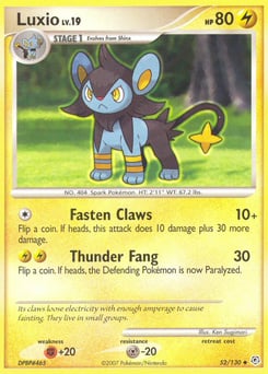 Luxio – Uncommon – Diamond & Pearl
