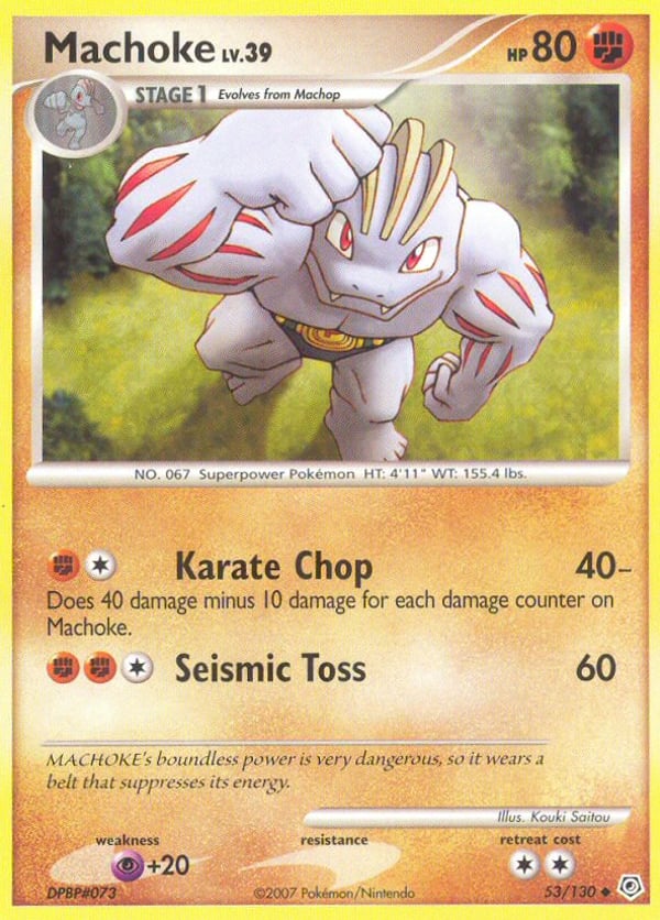 Machoke – Uncommon – Diamond & Pearl
