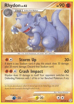 Rhydon – Uncommon – Diamond & Pearl