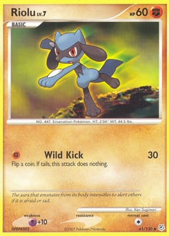 Riolu – Uncommon – Diamond & Pearl