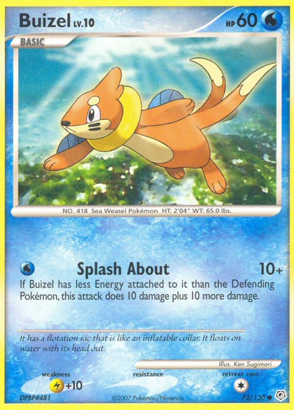 Buizel – Diamond & Pearl
