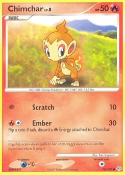 Chimchar – Common – Diamond & Pearl