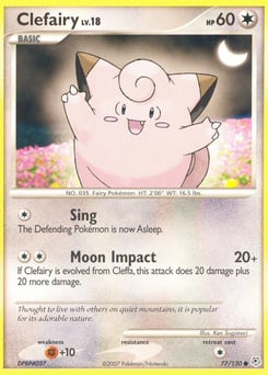 Clefairy – Common – Diamond & Pearl