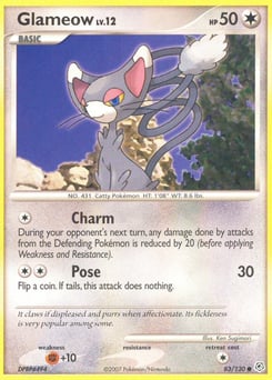 Glameow – Common – Diamond & Pearl