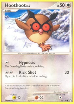 Hoothoot – Common – Diamond & Pearl