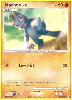 Machop – Common – Diamond & Pearl