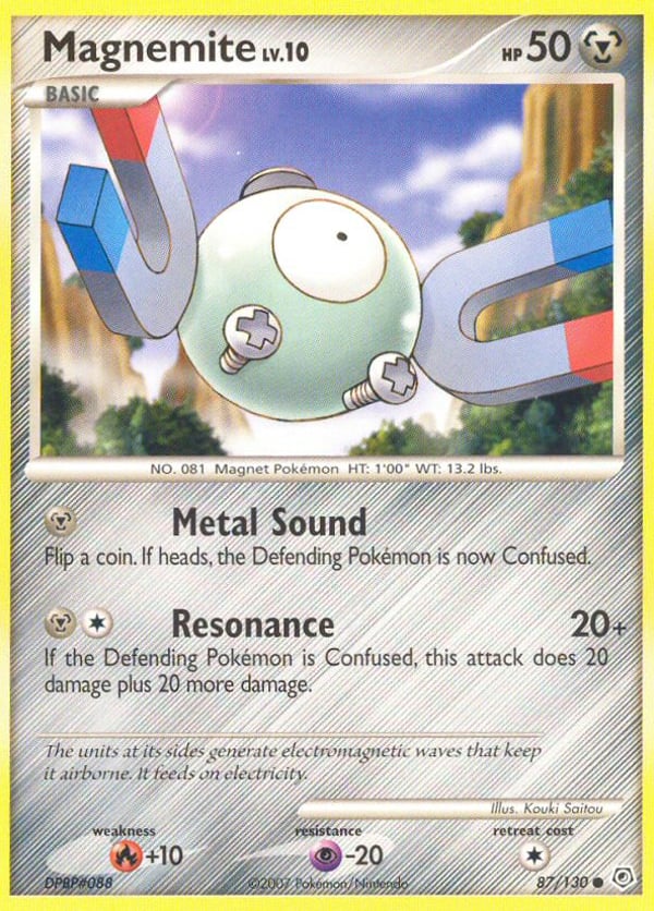 Magnemite – Common – Diamond & Pearl