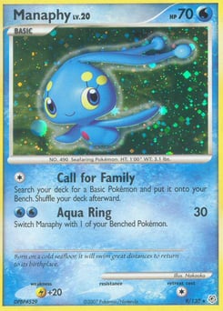 Manaphy – Rare Holo – Diamond & Pearl