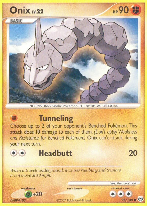Onix – Common – Diamond & Pearl