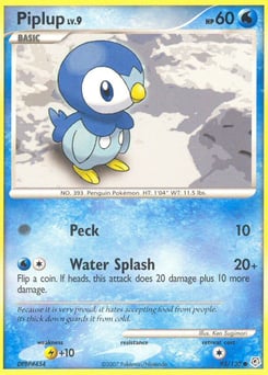 Piplup – Common – Diamond & Pearl