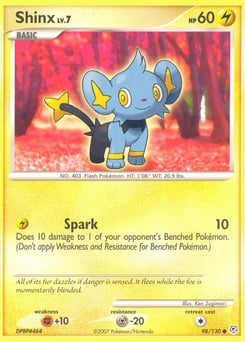 Shinx – Common – Diamond & Pearl