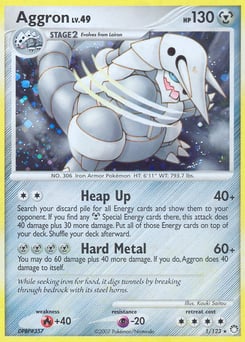 Aggron – Rare Holo – Mysterious Treasures