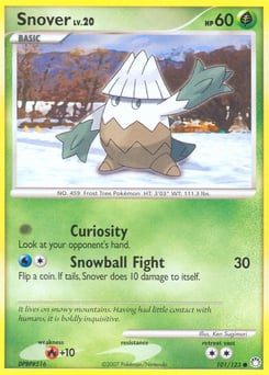 Snover – Common – Mysterious Treasures