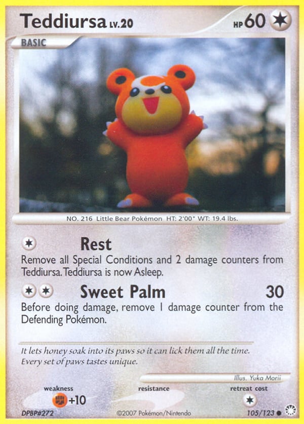 Teddiursa – Common – Mysterious Treasures