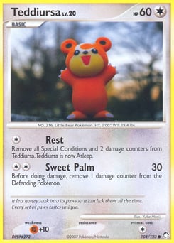 Teddiursa – Common – Mysterious Treasures