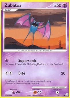 Zubat – Common – Mysterious Treasures