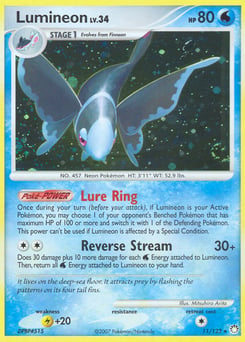 Lumineon – Rare Holo – Mysterious Treasures