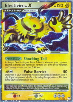 Electivire LV.X – Rare Holo LV.X – Mysterious Treasures