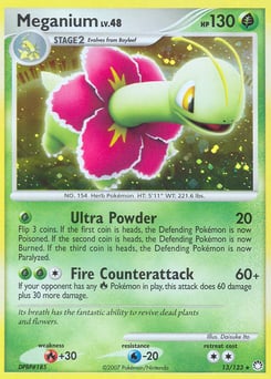 Meganium – Rare Holo – Mysterious Treasures