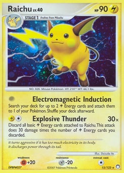 Raichu – Rare Holo – Mysterious Treasures
