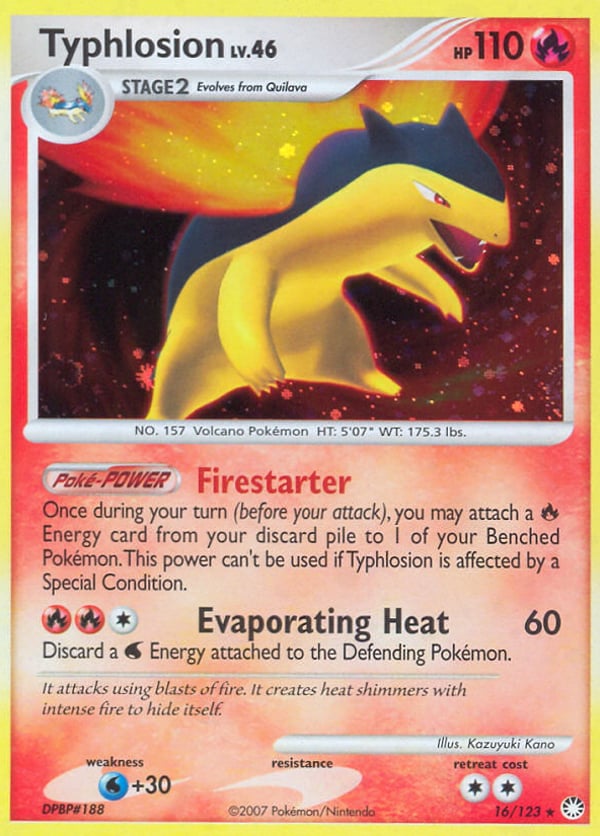 Typhlosion – Rare Holo – Mysterious Treasures