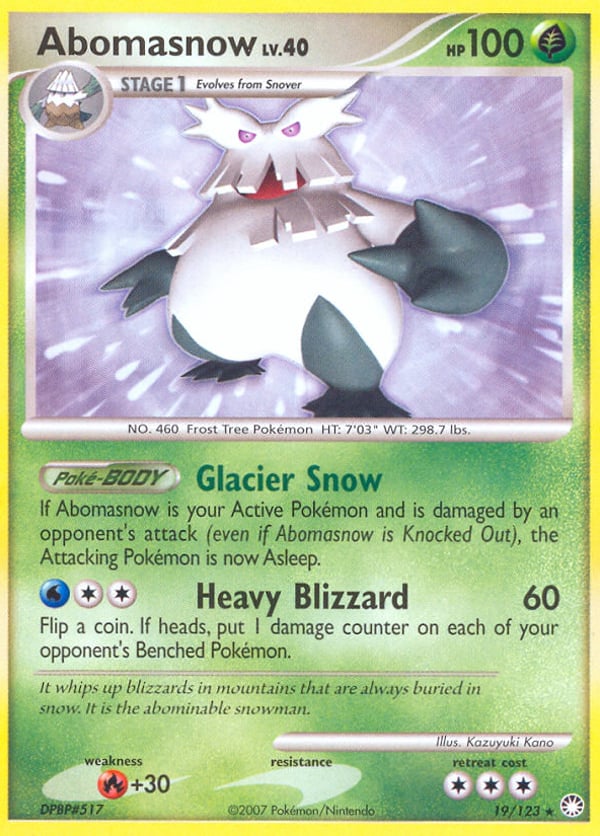 Abomasnow – Mysterious Treasures