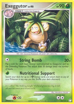 Exeggutor – Rare – Mysterious Treasures