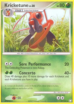 Kricketune – Rare – Mysterious Treasures