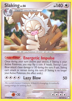 Slaking – Rare – Mysterious Treasures