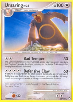 Ursaring – Rare – Mysterious Treasures