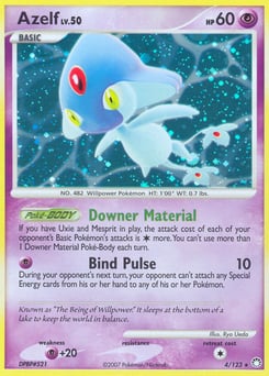 Azelf – Rare Holo – Mysterious Treasures