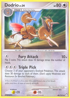 Dodrio – Uncommon – Mysterious Treasures