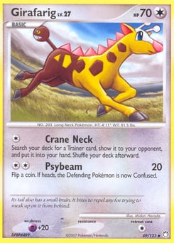 Girafarig – Uncommon – Mysterious Treasures