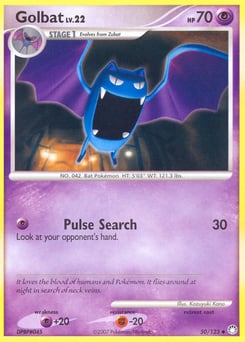 Golbat – Uncommon – Mysterious Treasures