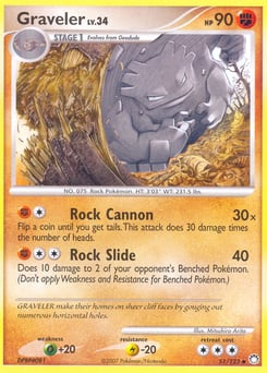 Graveler – Uncommon – Mysterious Treasures