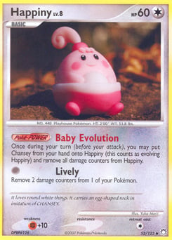 Happiny – Uncommon – Mysterious Treasures