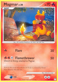 Magmar – Uncommon – Mysterious Treasures