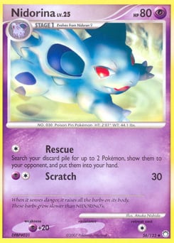 Nidorina – Uncommon – Mysterious Treasures