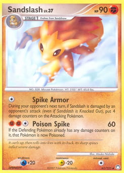 Sandslash – Uncommon – Mysterious Treasures