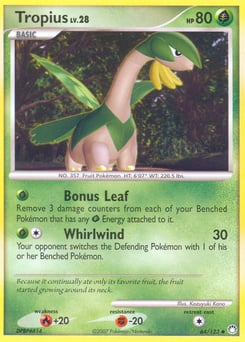 Tropius – Uncommon – Mysterious Treasures