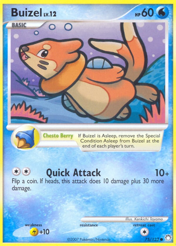 Buizel – Mysterious Treasures