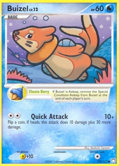 Buizel – Common – Mysterious Treasures