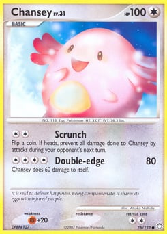 Chansey – Common – Mysterious Treasures