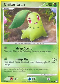 Chikorita – Common – Mysterious Treasures