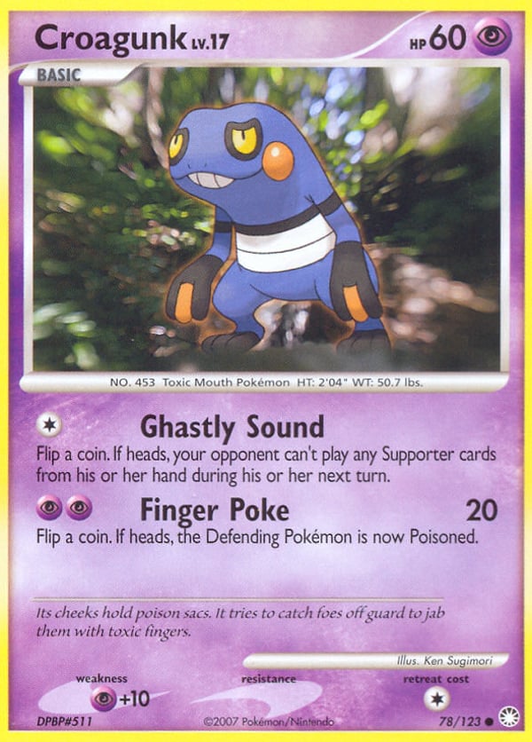 Croagunk – Common – Mysterious Treasures