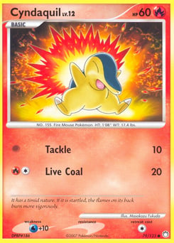 Cyndaquil – Common – Mysterious Treasures