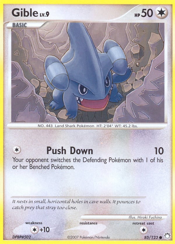 Gible – Mysterious Treasures