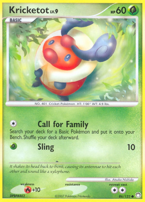 Kricketot – Common – Mysterious Treasures